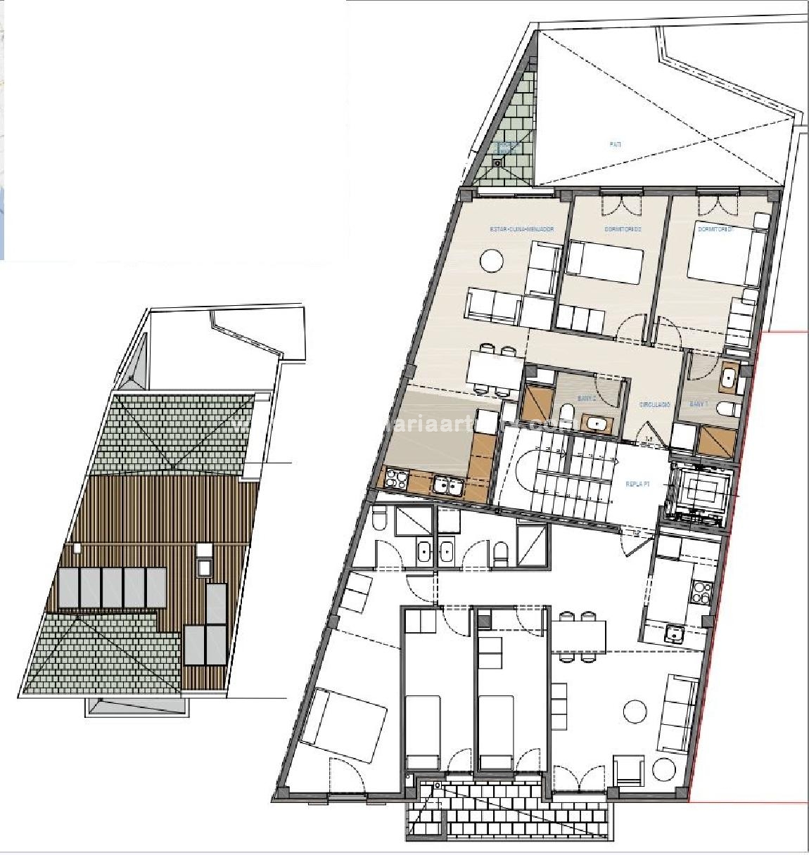 1r PISO CON TERRAZA