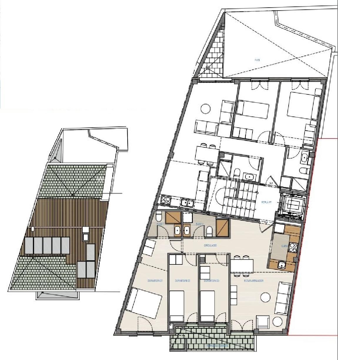 1r PISO CON TERRAZA